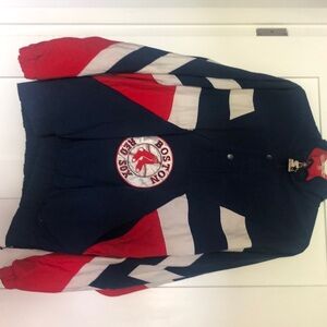 Boston, Red Sox jacket with pockets. size large